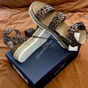 Brand New Leopard Print Espadrilles by Universal Thread